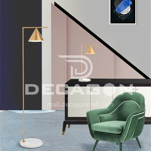 Italian floor lamp Nordic living room bedroom simple modern style golden creative designer lamp-YDH-6024